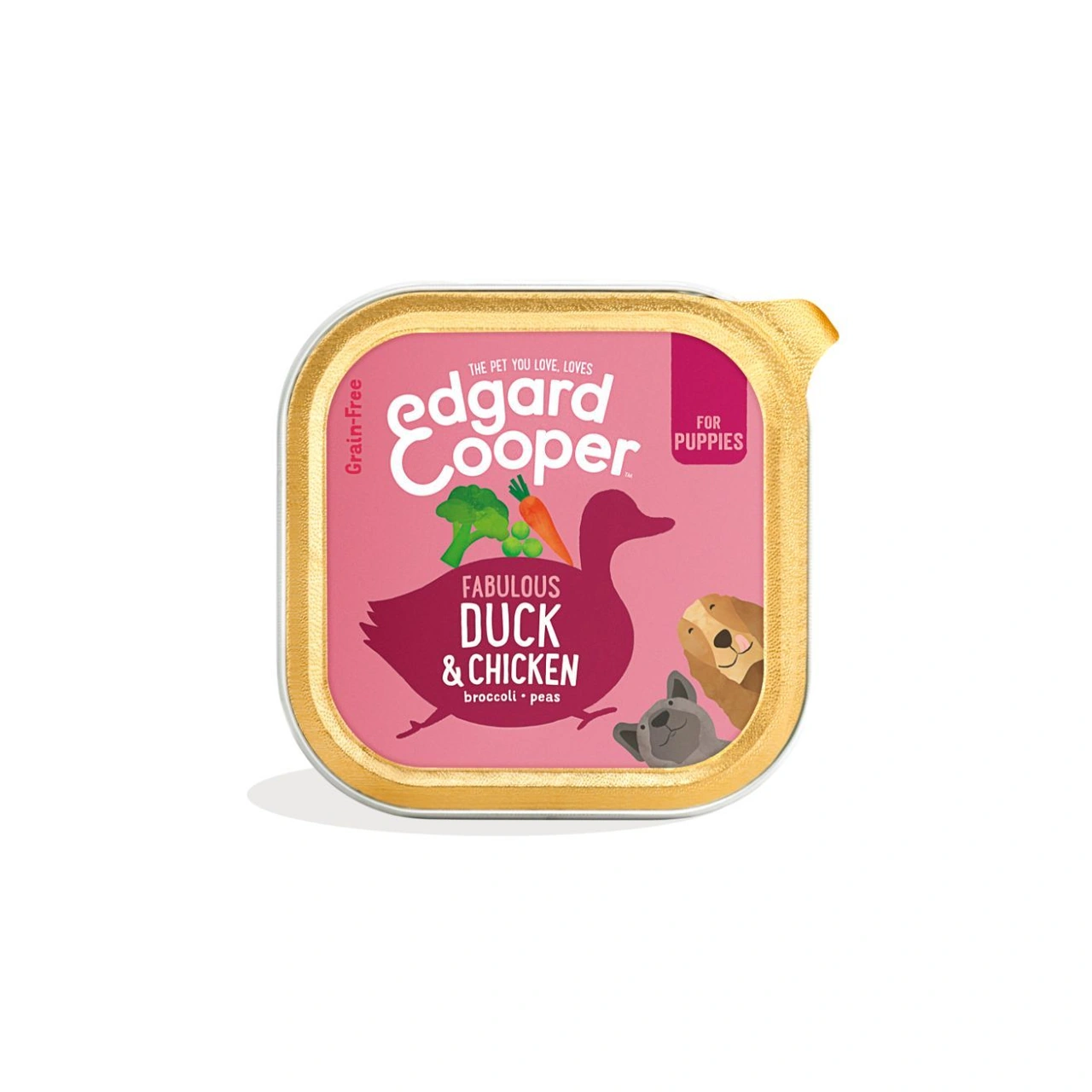 Edgard & Cooper Pate and og kylling hvalpefoder 300 g